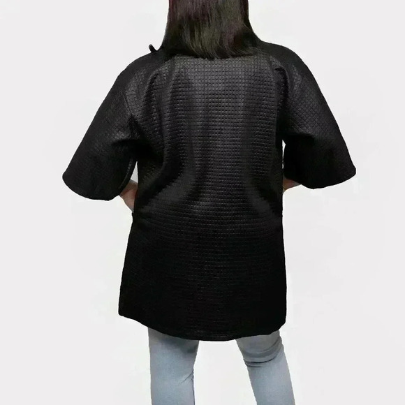 Caught Between the Two Quilted Kimono Cardigan - Picture 2 of 2